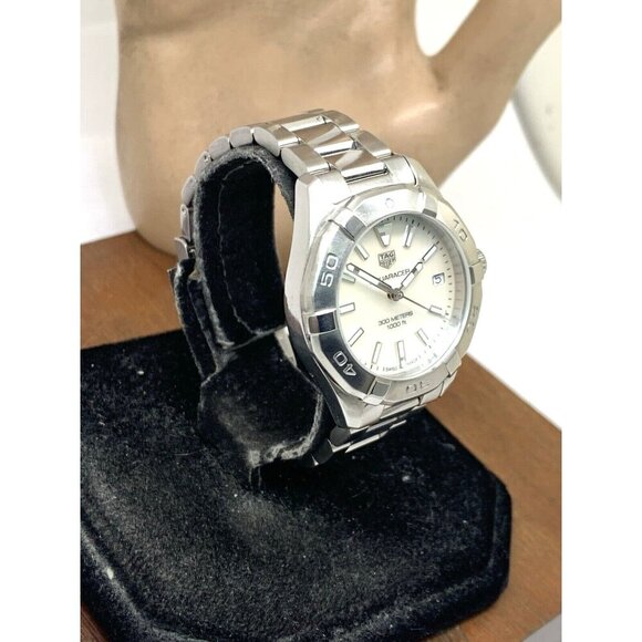 Tag Heuer Women's Watch WBD1311 Aquaracer Swiss Quartz Mother of Pearl Dial 32mm - Picture 14 of 14